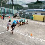 運動会の練習の様子