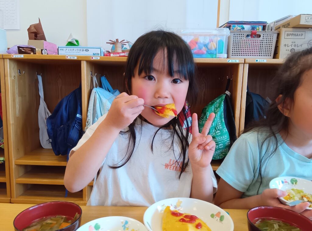 毎年恒例のオムライス